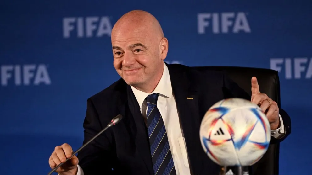 Gianni Infantino cumplió ocho años al frente de la FIFA. Foto: RPP