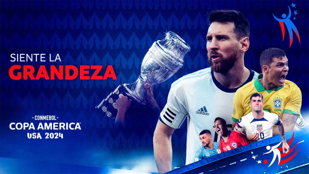 La publicación del sitio oficial de la Copa América Estados Unidos 2024 que anuncia el inicio de la venta de localidades para el torneo.