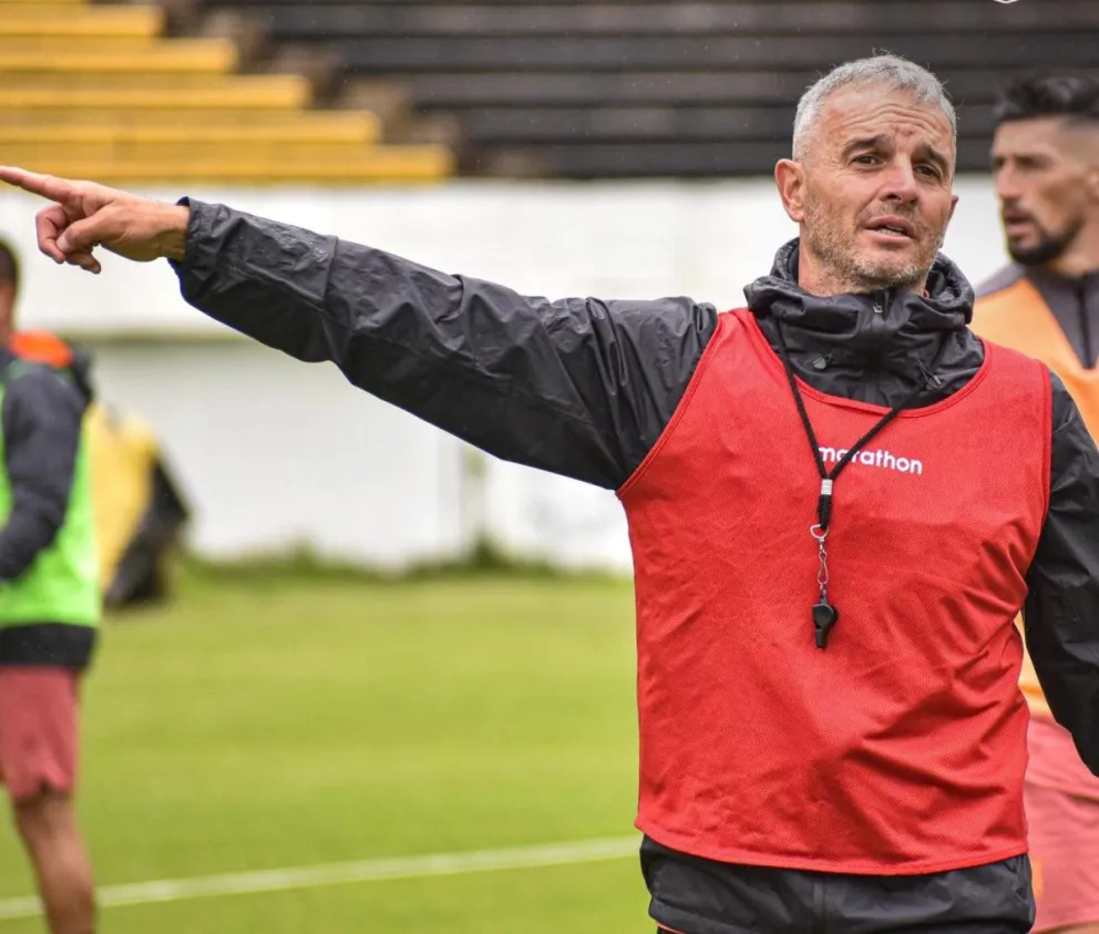 Pablo Lavallén, entrenador del Tigre. Foto: club The Strongest