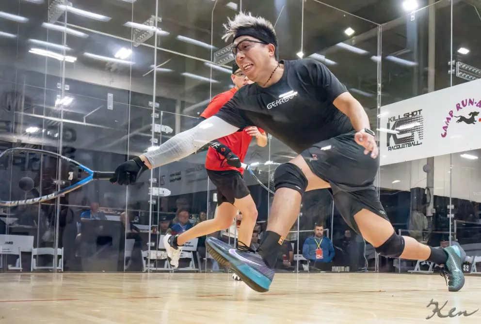 Moscoso es el actual número uno del mundo. Foto: Ken Fife.