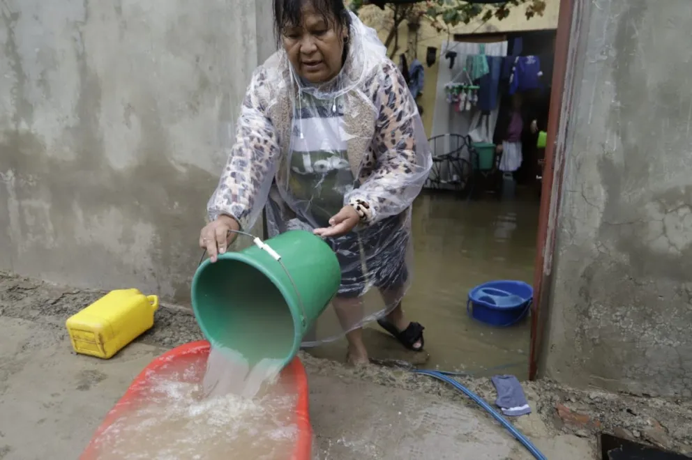 Intentas lluvias están afectando a los nueve departamentos. Foto: APG