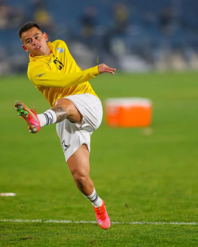 Vaca reforzará el medio campo celeste. Foto: Club Maccabi Bnei.