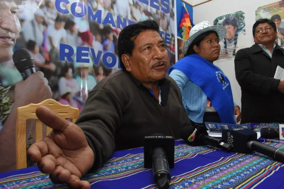 Gerardo García, subjefe nacional del Movimiento al Socialismo (MAS). Foto: APG