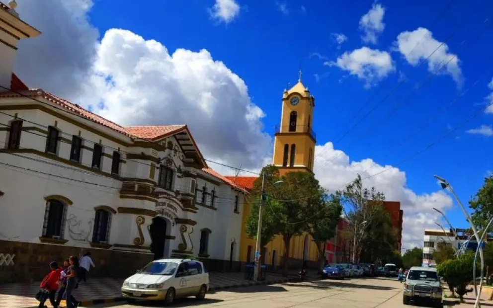 Una vista del municipio de Villazón (Foto: Cámara de Senadores)
