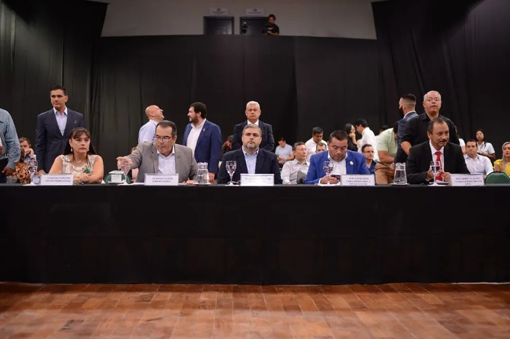 Reunión de los líderes cruceños (Foto: Comité Cívico pro Santa Cruz)