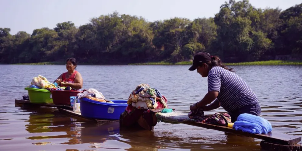 Mujeres de Piso Firme. Foto: Ahora el Pueblo.