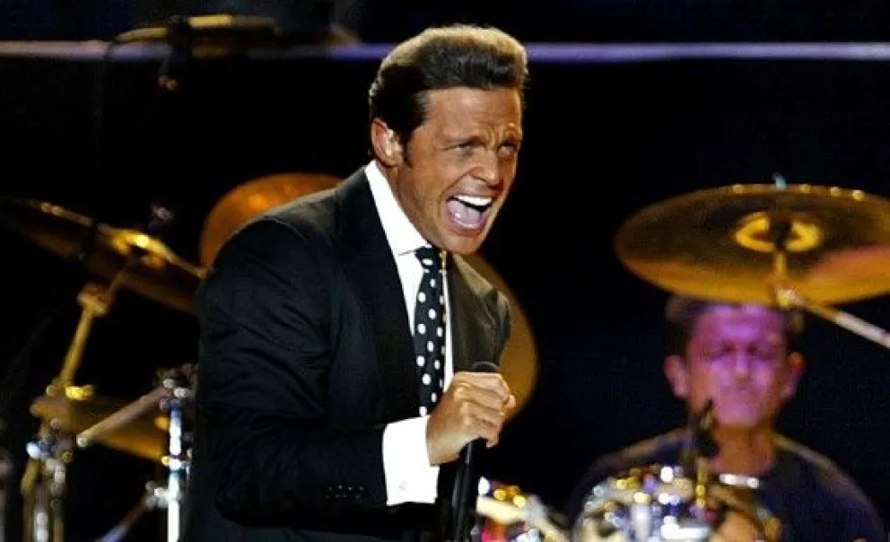 Luis Miguel en uno de sus conciertos.  Foto: Página oficial de Luis Miguel
