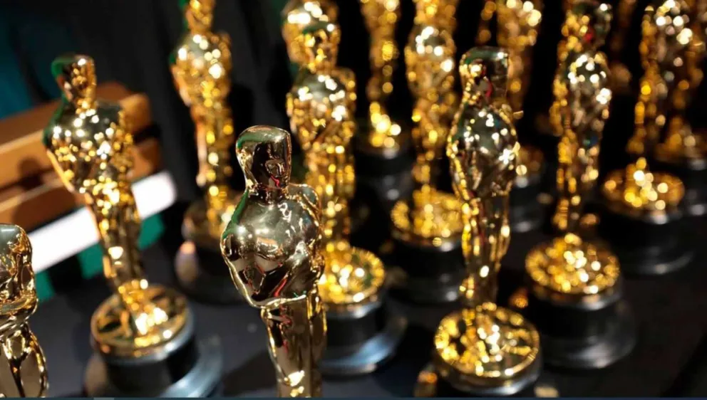La estatuilla de los Oscar está hecha de bronce sólido y está chapada en oro de 24 quilates. Foto: Europa Press