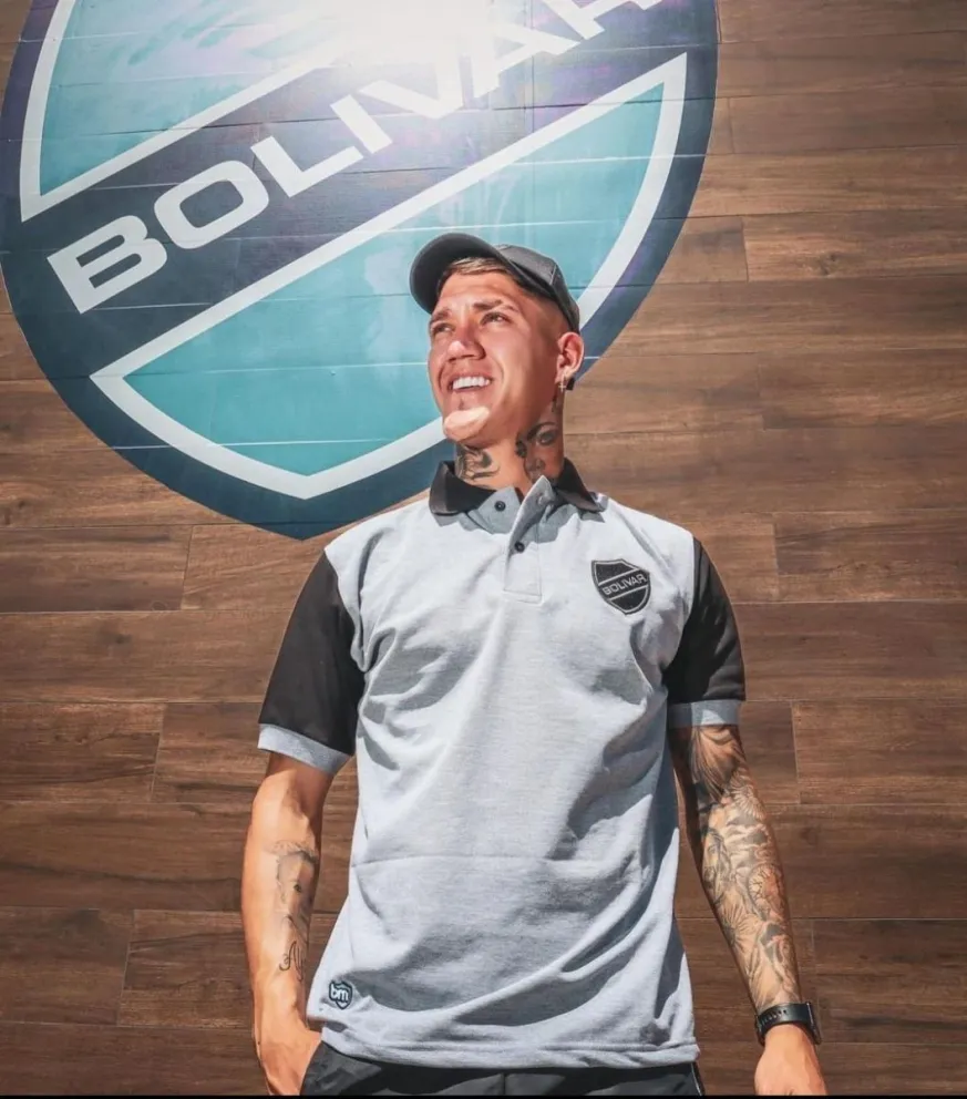 Bentaberry ya no es más jugador de la Academia. Foto: Club Bolívar.