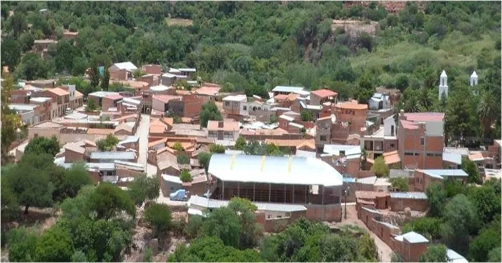Una vista de Villa Abecia, en Chuquisaca. Foto: Pueblos y ciudades de Bolivia