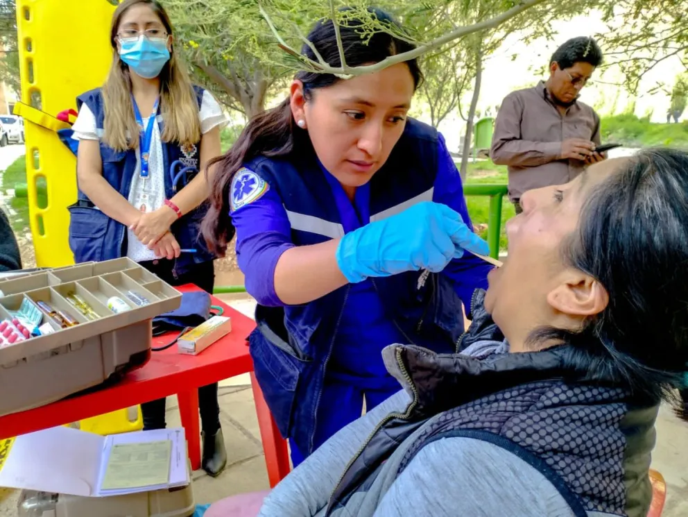 Las brigadas médicas ya se encuentran en las zonas de emergencia.    Foto: Ministerio de Salud.