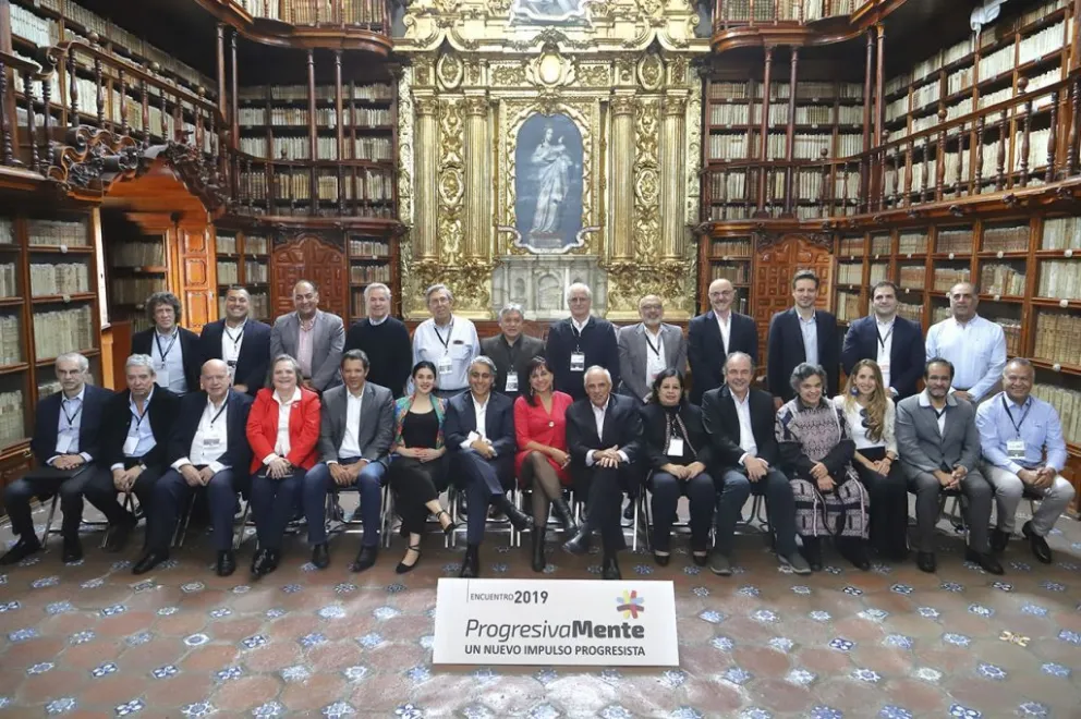 El primer encuentro del Grupo de Puebla, en 2019. Foto: Grupo de Puebla. 