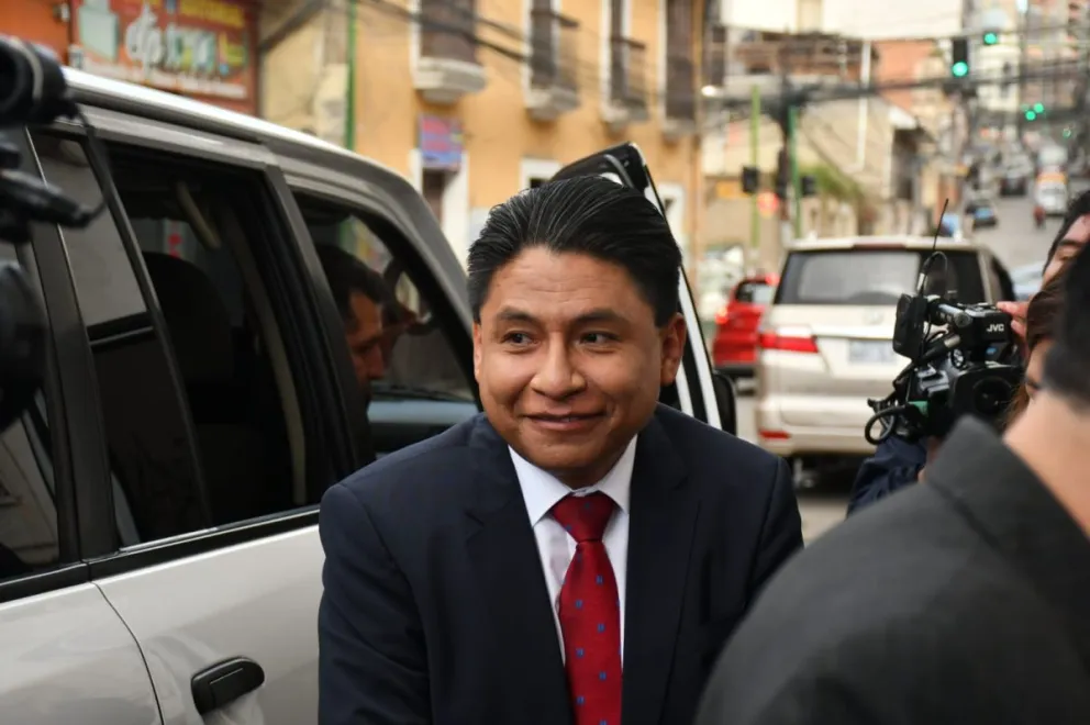 El ministro Iván Lima en una imagen de archivo. Foto: APG