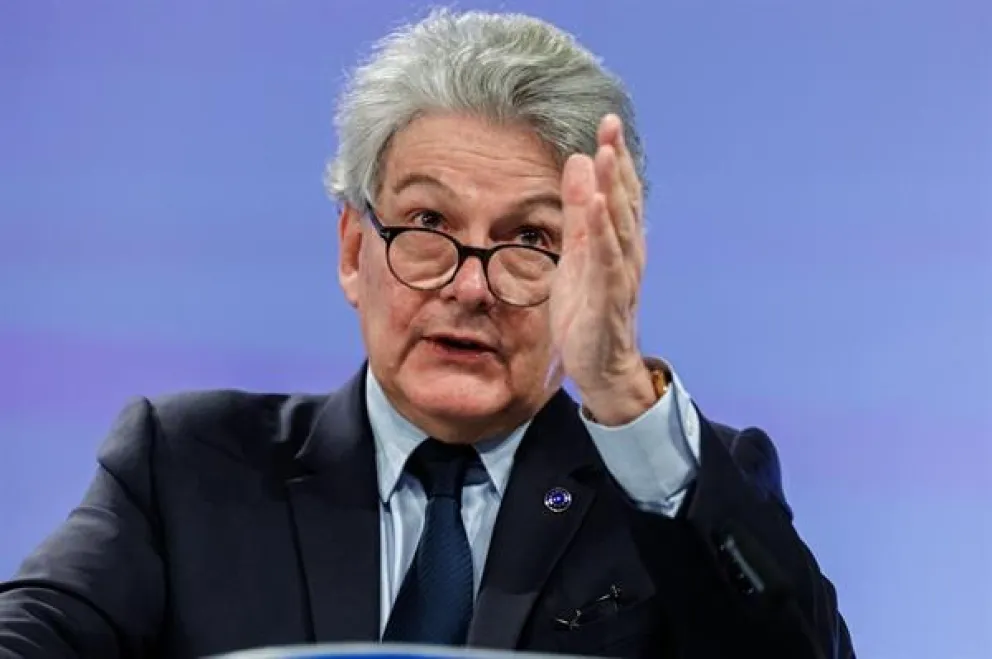 El comisario europeo de Mercado Interior, Thierry Breton, en una imagen de archivo. Foto: EFE