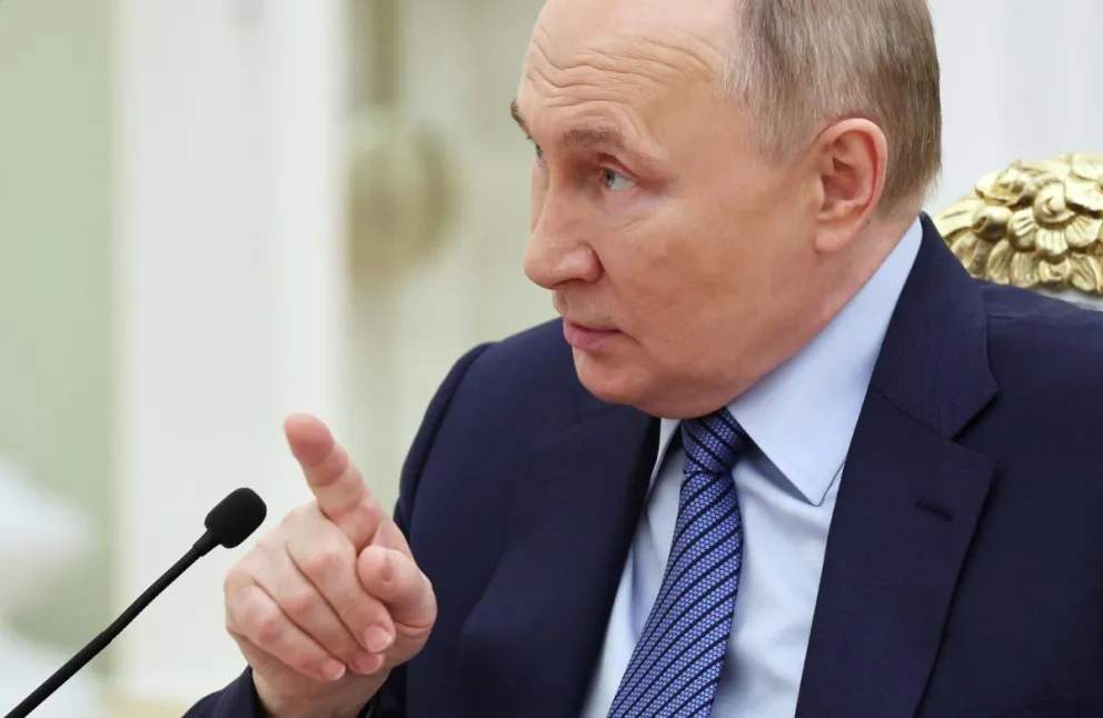 El presidente ruso, Vladímir Putin, en una imagen del 12 de marzo de 2024. Foto: EFE
