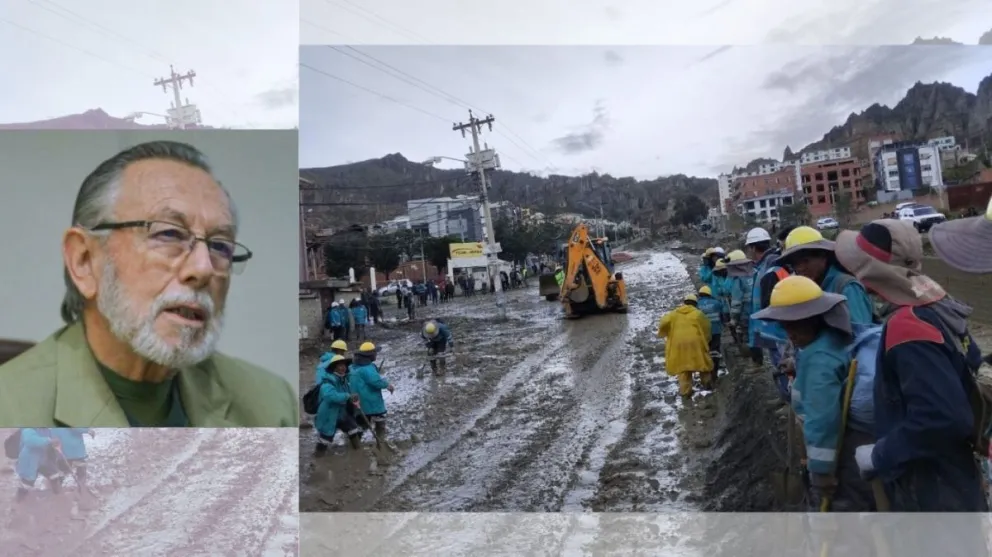 El exalcalde Juan del Granado y las emergencias en la ciudad. Foto: composición.