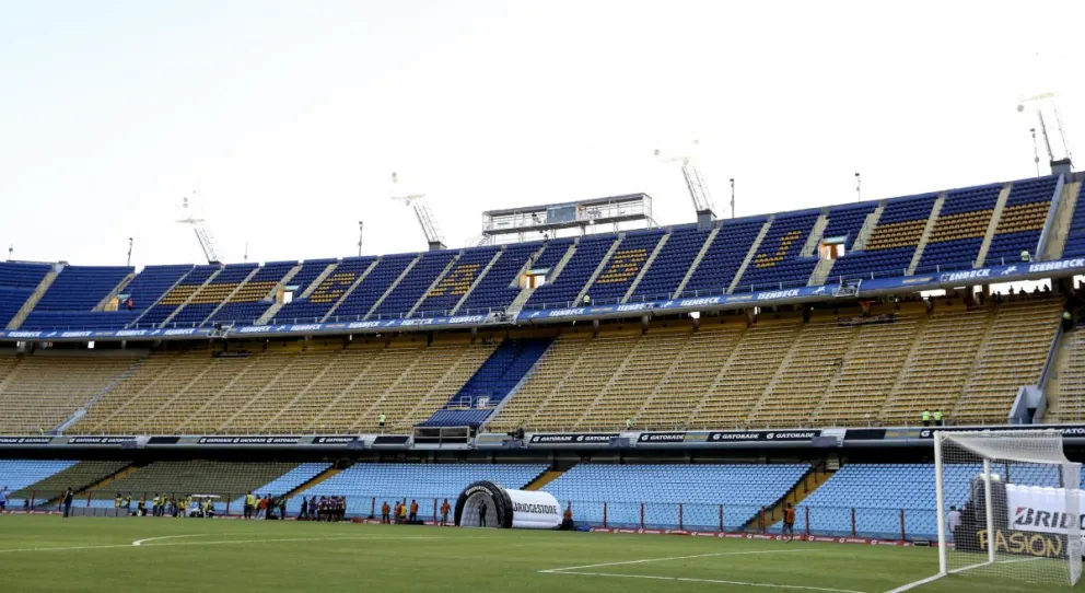 El estadio La Bombonera fue uno de los escenarios visitados por la FIFA. Foto: EFE.