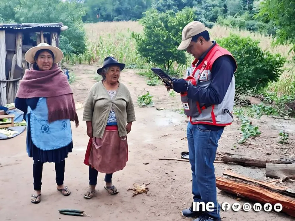 Este 23 de marzo todos los bolivianos serán contados.   Foto: INE