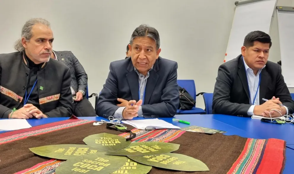 El Vicepresidente, en su encuentro en Viena. Foto: VPEP