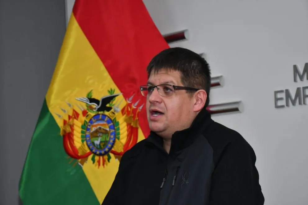 Yecid Mollinedo, director general de Trabajo. Foto: APG.