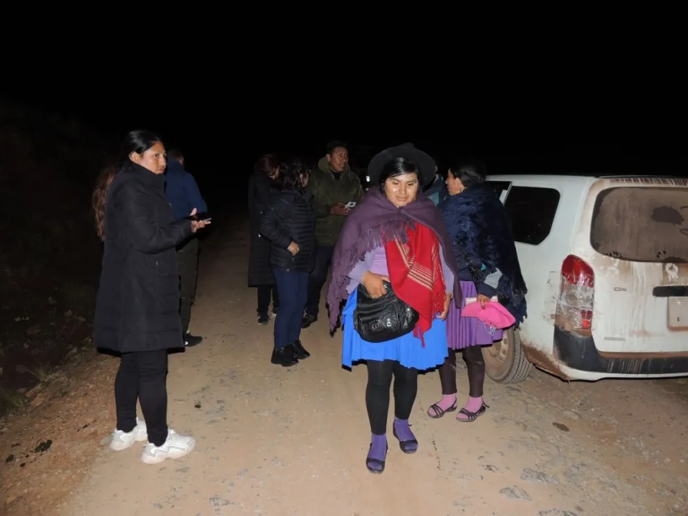 Los concejales liberados luego de un operativo en Potosí. Foto: Defensoría del Pueblo