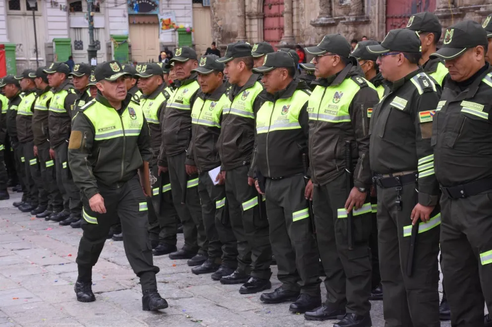 Los policias tendrán un intenso trabajo a partir del miércoles, tres días antes del Censo. Foto:APG