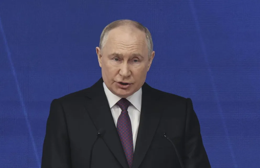 El presidente de Rusia, Vladímir Putin, fue reelegido este domingo para un quinto mandato. Foto: EFE