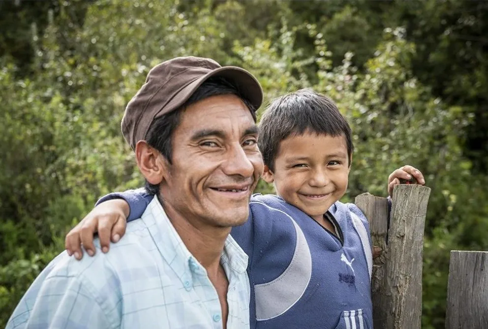 Mañana se conmemora el Día del padre en Bolivia. Foto: Facebook de Helvetas Bolivia 