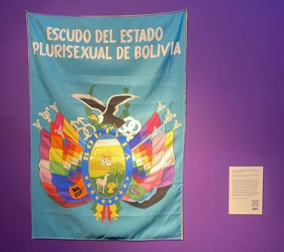 La obra se exhibe en el museo de la Universidad de la Amazonia, de Brasil. Foto: @Eguez_Chris