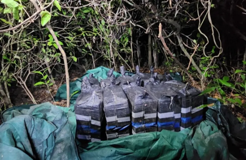 La droga secuestrada. Foto: Fiscalía Departamental de Beni.