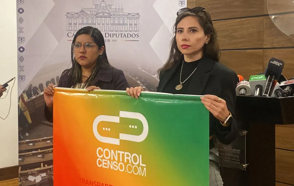 Respaldo actas - Censo Nacional Bolivia