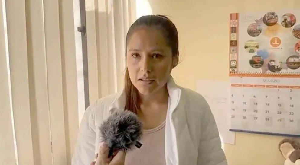 Soledad Yapu, la fiscal destituida, en la entrevista con Radio Deseo. Foto: Captura