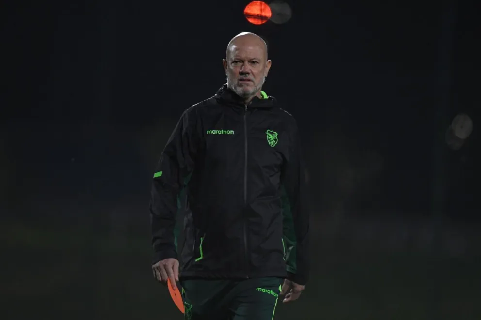 El entrenador de Bolivia, Antonio Carlos Zago. Foto FBF