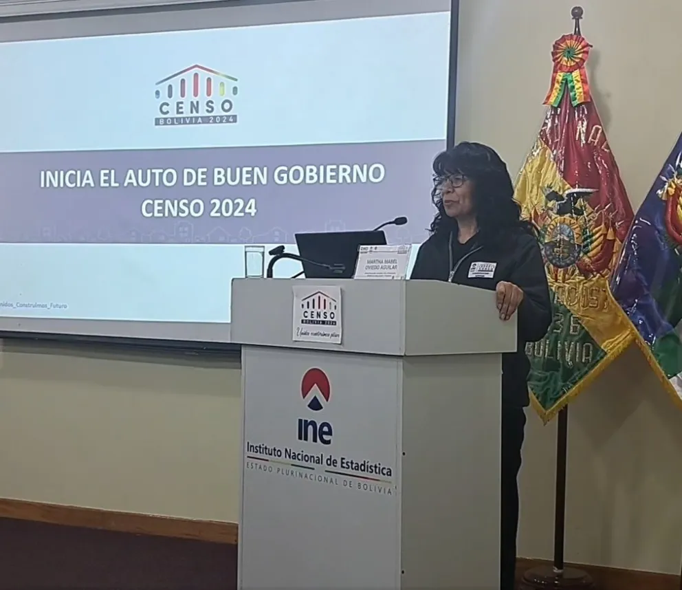 El INE ultima detalles para el censo 2024.  Foto: Captura INE