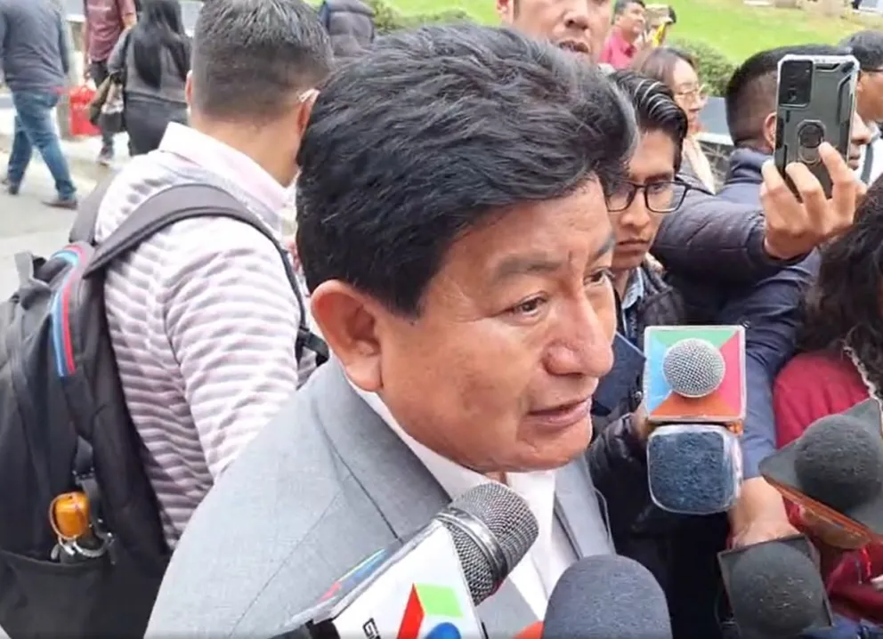Ministro de Obras Públicas, Édgar Montaño.   Foto: Visión 360  