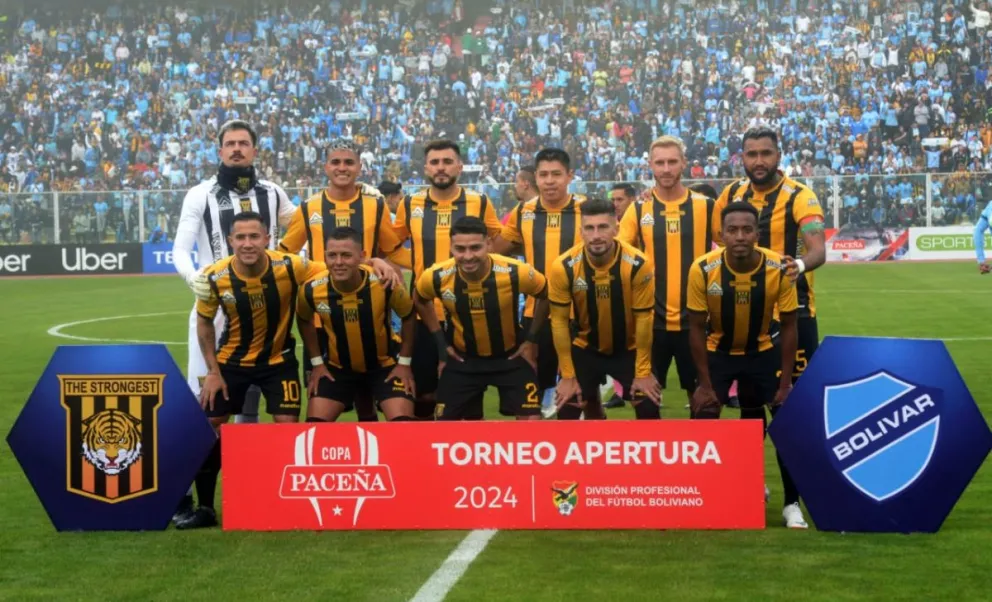 The Strongest modelo 2024, es el de mayor valor en nuestro balompié. Foto: Andrés Rojas