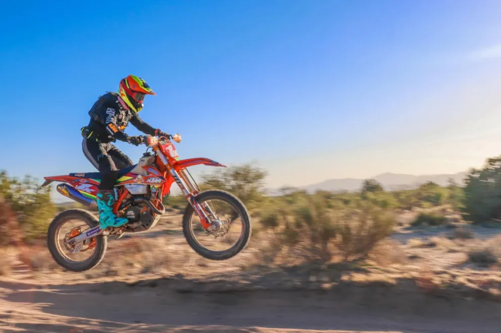 El piloto cruceño en una carrera de 2023. Foto: Prensa Salvatierra.