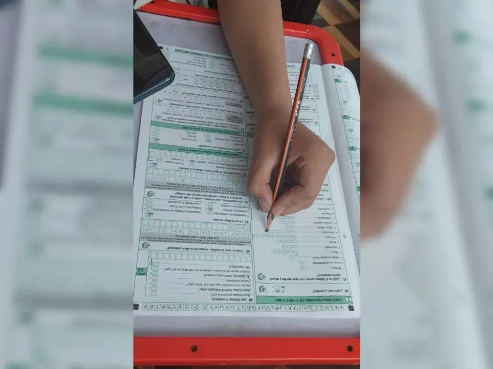 Llenado de la encuesta del Censo de Población 2024. Foto: Visión 360