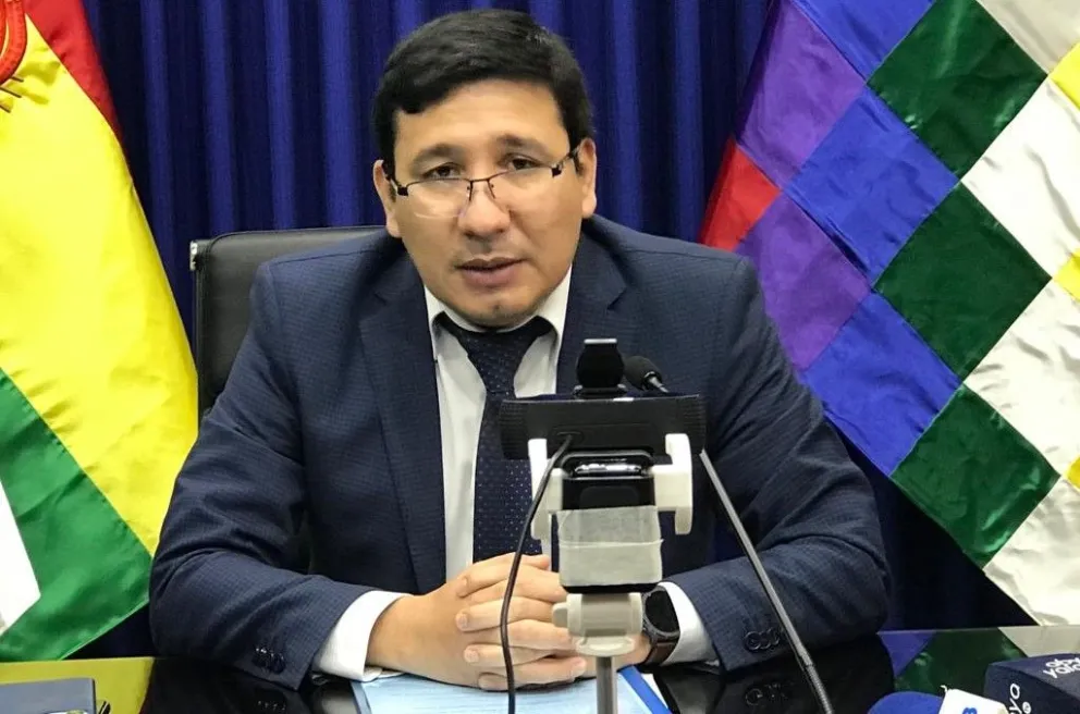 El ministro de Hidrocarburos y Energía, Franklin Molina. Foto: Ministerio de Hidrocarburos y Energía.