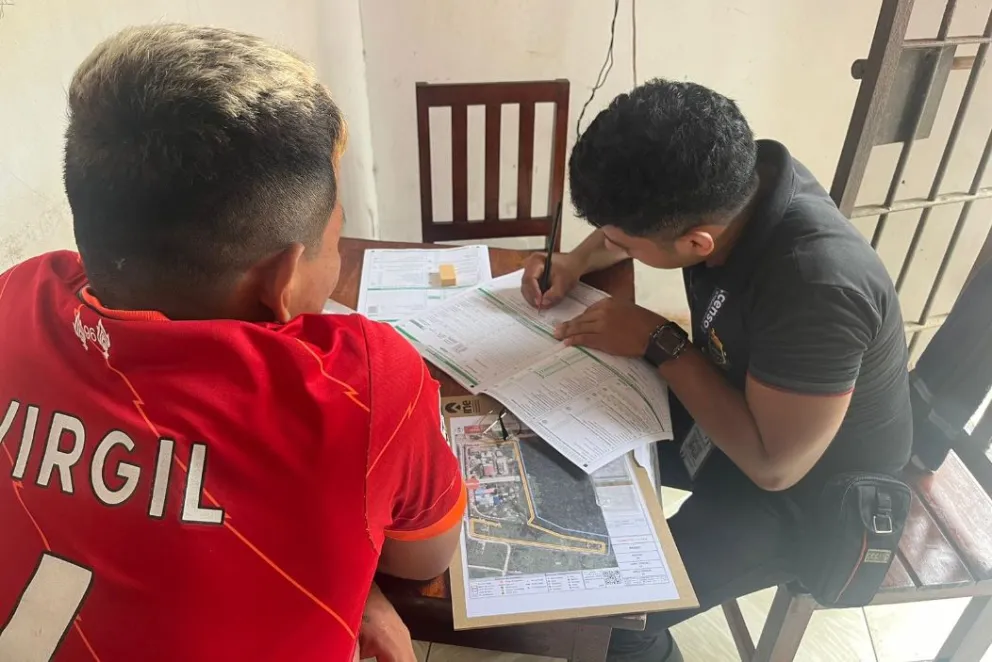 El operativo censal en la cárcel de Villa Busch que se encuentra en Cobija (Pando). Foto: MdG