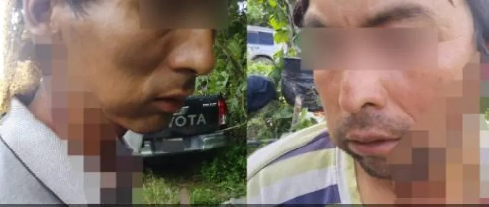 Dos personas heridas en el conflicto. Foto: Unitel