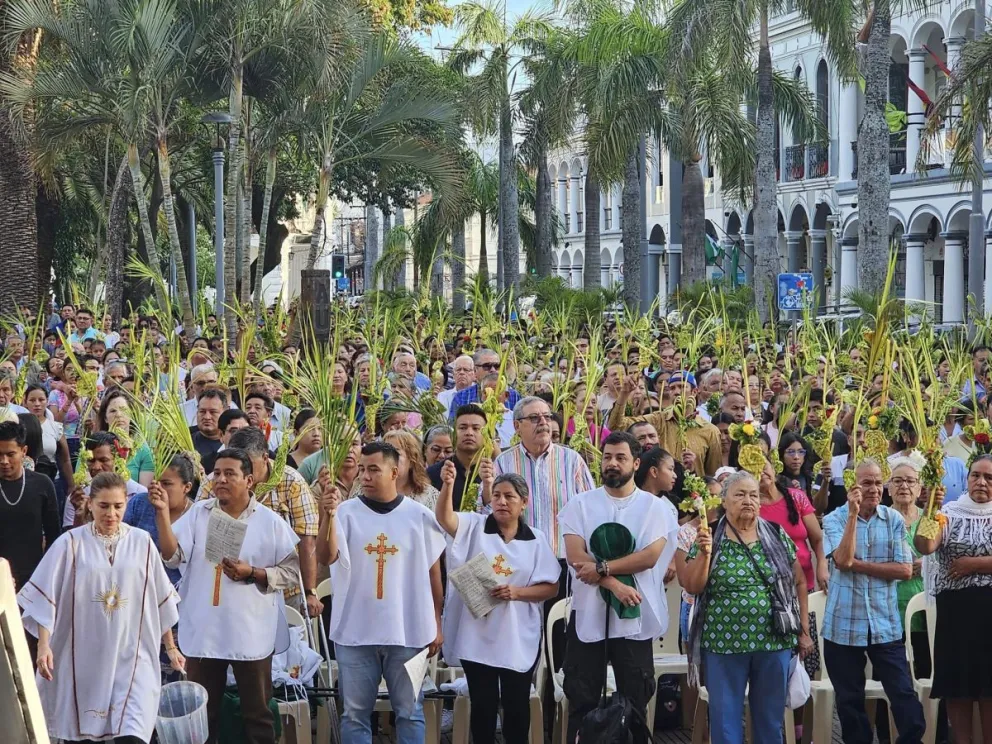 Eucaristía en la Catedral Metropolitana de Santa Cruz.    Foto: Arquidiócesis de Santa Cruz de la Sierra