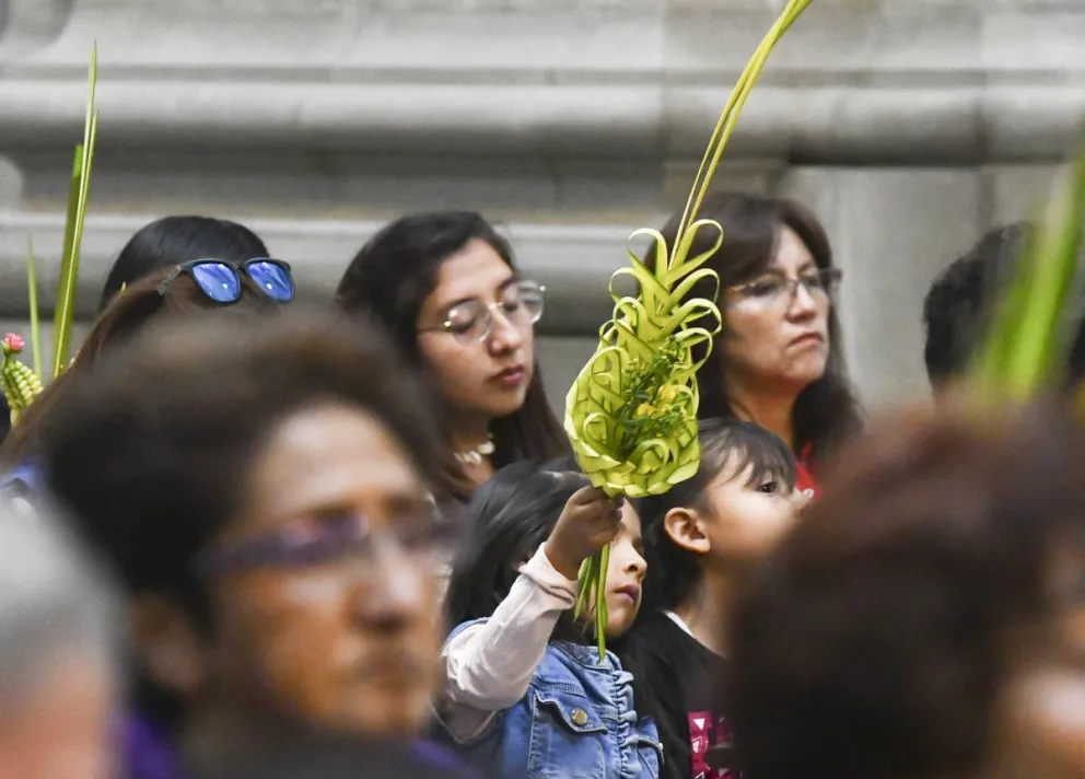 El Domingo de Ramos conmemora la entrada triunfal de Jesucristo en Jerusalén. Foto: Archivo