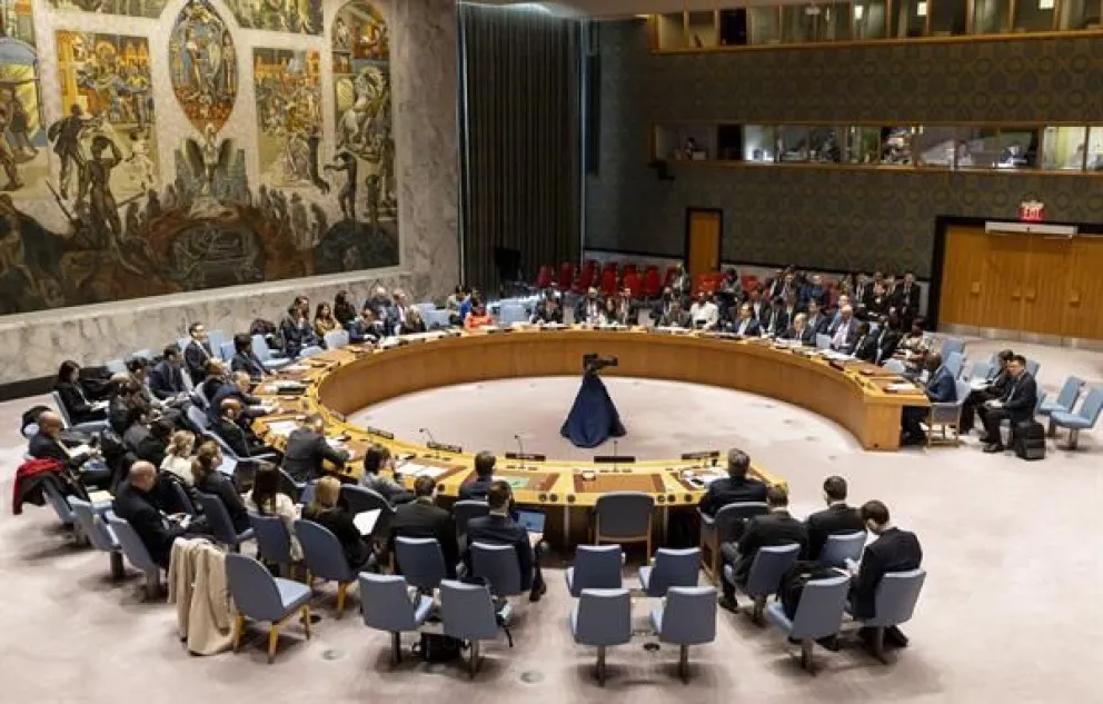 Vista de una reunión del Consejo de Seguridad de la ONU, en una fotografía de archivo. Foto: EFE / Justin Lane