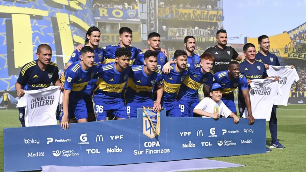 Plantel de Boca Juniors que llegará la siguiente  semana a Potosí. Foto: 90 minutos