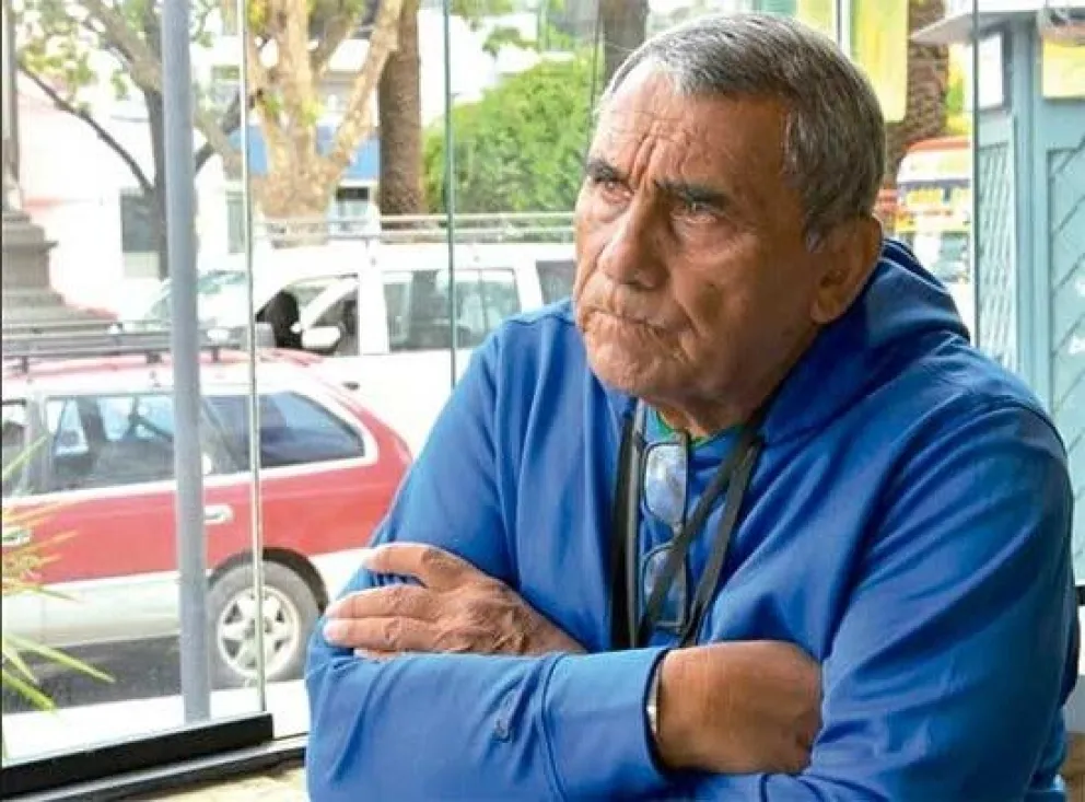Luis Galarza se recupera de una enfermedad en la capital oriental. Foto: El Potosí