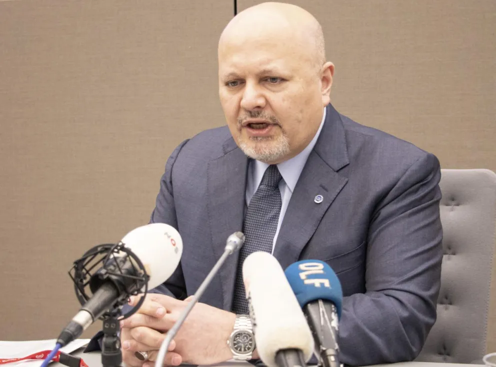 Karim Khan, fiscal jefe de la Corte Penal Internacional (CPI). Foto: EFE