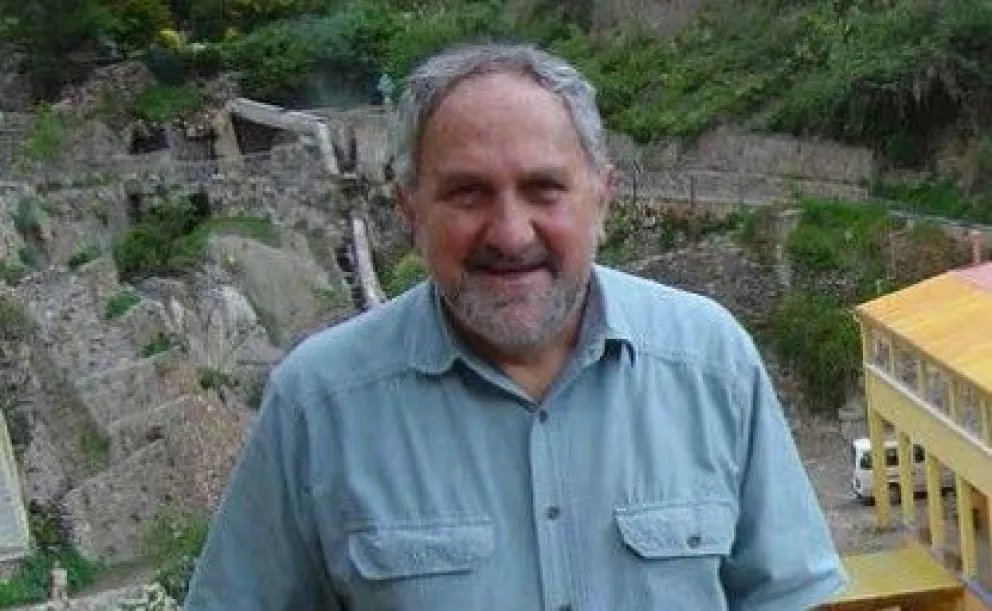 El jesuita español, Alfonso Pedrajas, unos años antes de morir.    Foto. RRSS.