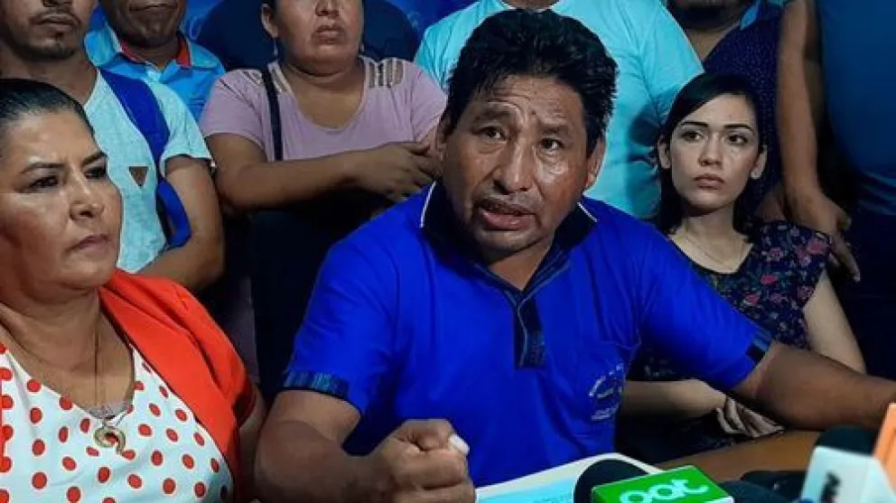 Ponciano Santos, dirigente campesino "evista". Foto: RRSS