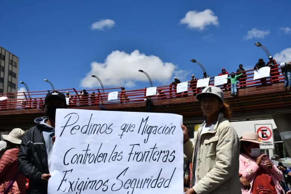 Vecinos de la zona del mercado Lanza piden seguridad ante la ola de atracos. Foto: APG
